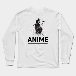 Anime sleep repeat samurai Long Sleeve T-Shirt